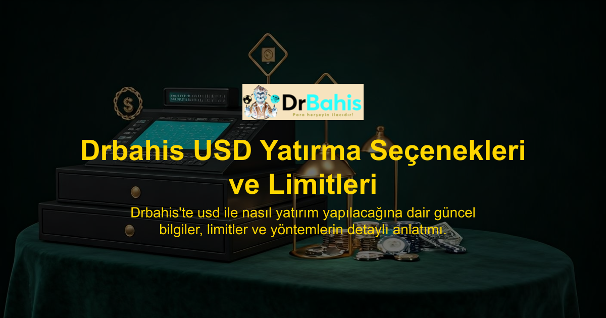 Drbahis USD Yatırma Seçenekleri ve Limitleri